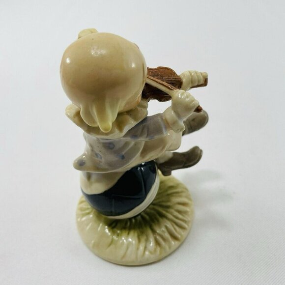 Vintage Lefton Clown Bozo Figurine Violin Musician Music Halloween Circus 05517 - Picture 7 of 12